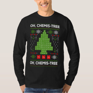 Periodische Tafelbaum Oh Chemistree Fun Chemistry T-Shirt