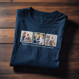 Periodische Tischelemente Happy Vatertag Pop Tri-Blend Shirt