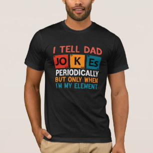  Periodische Tischnachbarn Vater Jokes T-Shirt