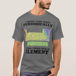 Periodische Tischwäsche dieses periodisch auftrete T-Shirt