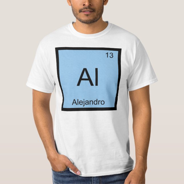 Periodische Übersicht über die chemische Komponent T-Shirt (Vorderseite)
