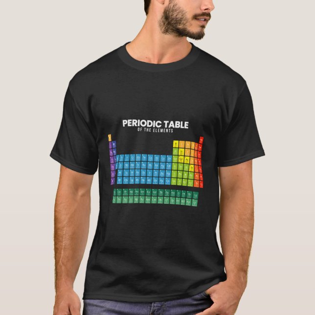 Periodische Übersicht über die Elemente T-Shirt (Vorderseite)