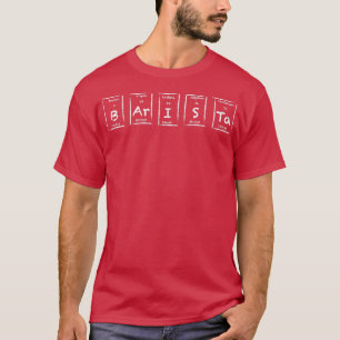 Periodischer Barista für Kaffeeliebhaber T-Shirt