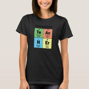 Periodischer Chemie-Lehrer T-Shirt