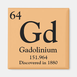 Periodischer Gadolinium-Tisch Magnet