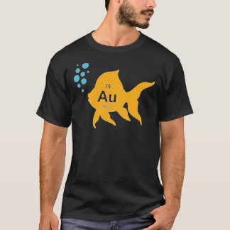 Periodischer Goldfisch für Tischelemente T-Shirt