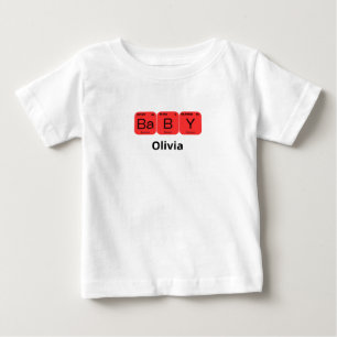 Periodischer Name des Tabellenelements für Baby T-shirt