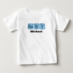 Periodischer Name des Tabellenelements für Baby T-shirt