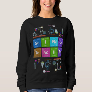 Periodischer Nerd für Chemie-Industrie Lehrer Chem Sweatshirt