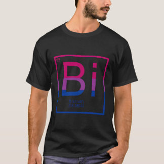 Periodischer Nerd für den Blindenhinweis T-Shirt