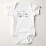 Periodischer niedlich Science Baby-Tisch Baby Strampler<br><div class="desc">"Machen Sie das Lernen von Anfang an mit diesem "Niedlichen Science Baby"-T - Shirt mit farbenprächtigem Periodendesign Spaß! Dieses spielerische und pädagogische Shirt ist perfekt für kleine zukünftige Wissenschaftler geeignet und vereint Stil und Wissenschaft in einem wunderbaren Paket."</div>