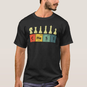 Periodischer Schachtisch T-Shirt