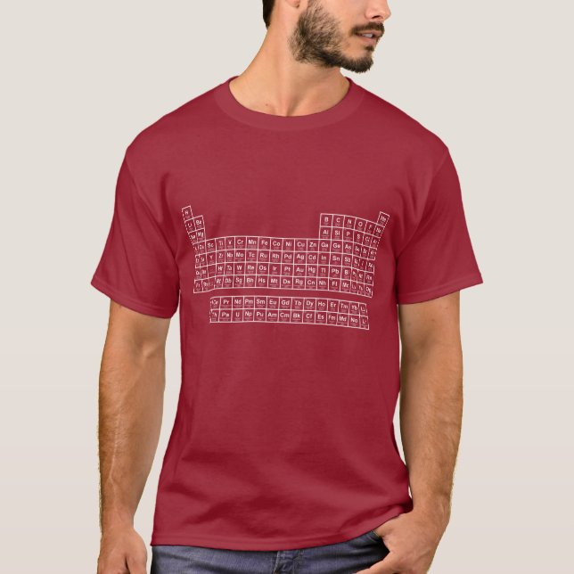 Periodischer T - Shirt (Vorderseite)