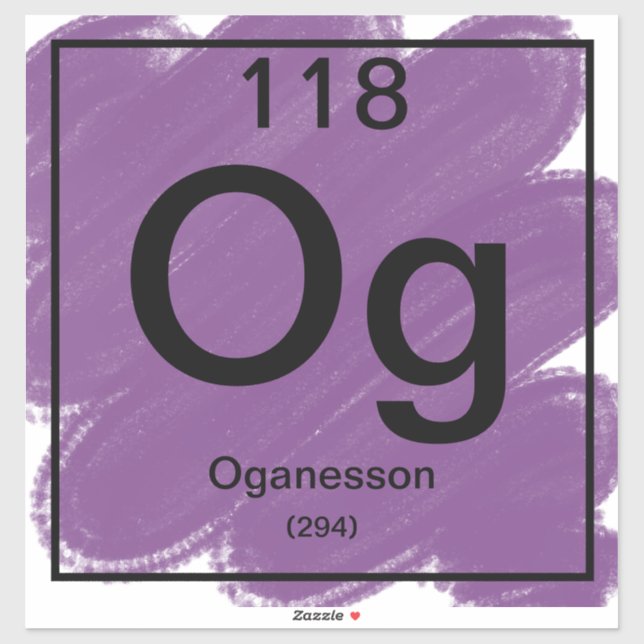 Periodischer Tafelaufkleber - Organismus Aufkleber (Blatt)