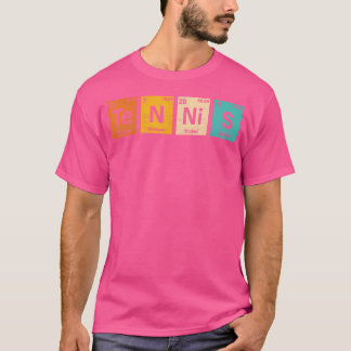Periodischer Tischtennisspieler Tennis Liebe 10 T-Shirt