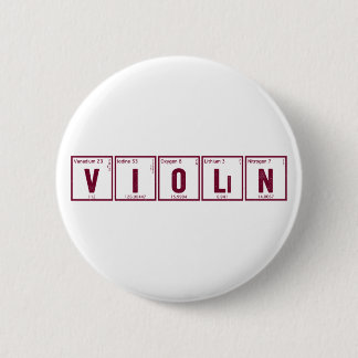 Periodischer Violinen-Knopf Button