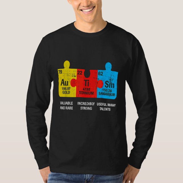 Periodisches Bewusstsein der Männer für die Ism-El T-Shirt (Vorderseite)