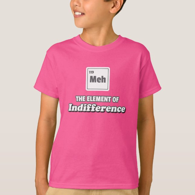 Periodisches Element der Tabelle Mm T-Shirt (Vorderseite)