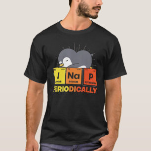 Periodisches Nickerchen Niedliches antarktisches S T-Shirt
