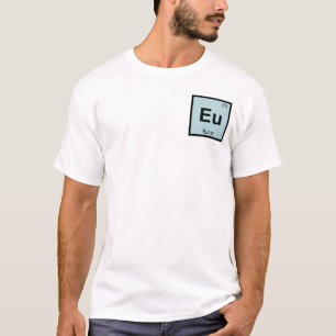 Periodisches Symbol für die griechische Chemie in  T-Shirt