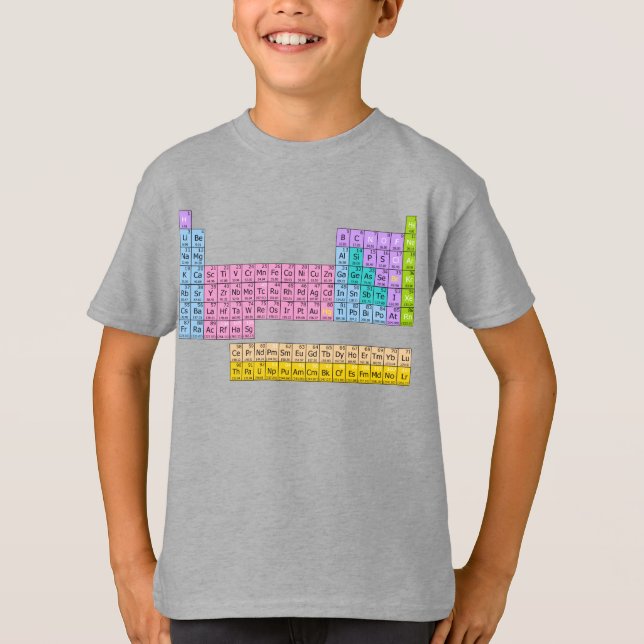 Periodisches T-SHIRT (Vorderseite)