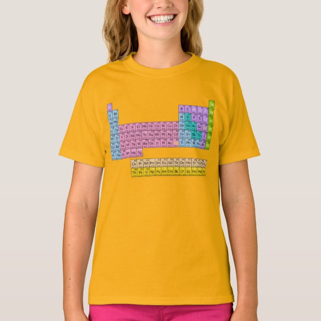Periodisches T-SHIRT (Vorderseite)