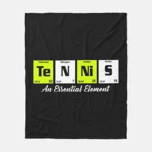 Periodisches Tischtennis-Geschenk für Männer Fleecedecke