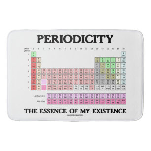 Periodizität das Wesentliche meiner Badematte