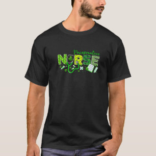 Perioperative Nurse St. Patricks Day Liebe Stethos T-Shirt