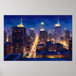 Peripheral Metropolis View Poster