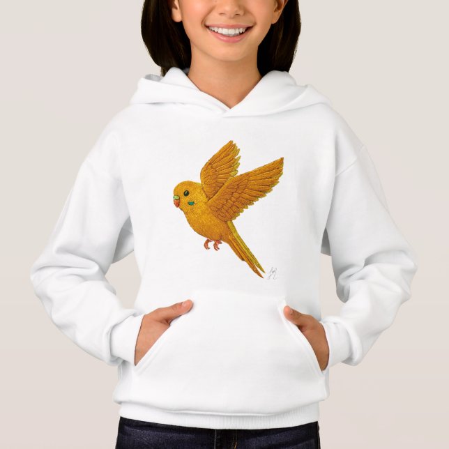 Periquito Amarelo Hoodie (Vorderseite)