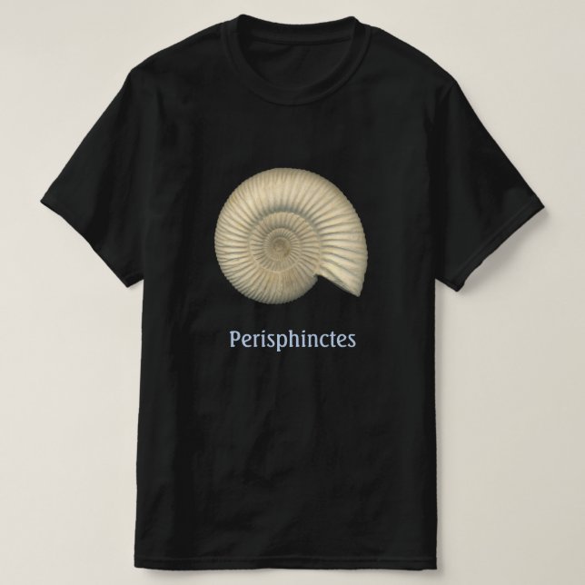 Perisphinctes Ammonit T-Shirt (Design vorne)