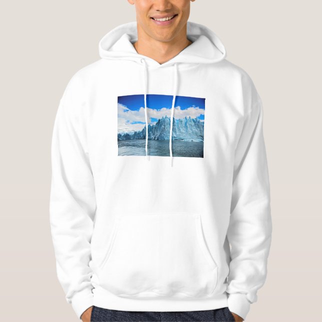 Perito Morena Gletscher, Patagonia Hoodie (Vorderseite)