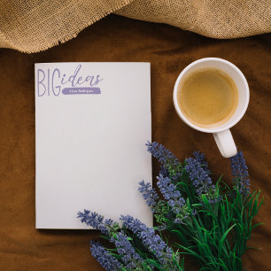 Periwinkle Big Ideas Notizblock