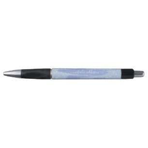 Periwinkle Blue Glitzer Promotion Pen Kugelschreiber