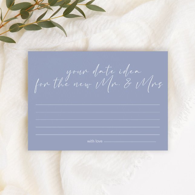 Periwinkle Blume Date Night Ideal Duschenspiel Briefpapier (Von Creator hochgeladen)