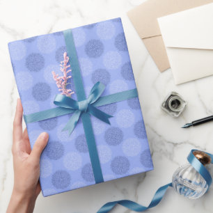 Periwinkle Floral Packpapier