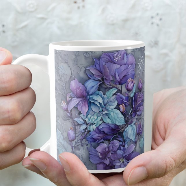 Periwinkle Garden Kaffeetasse (Von Creator hochgeladen)