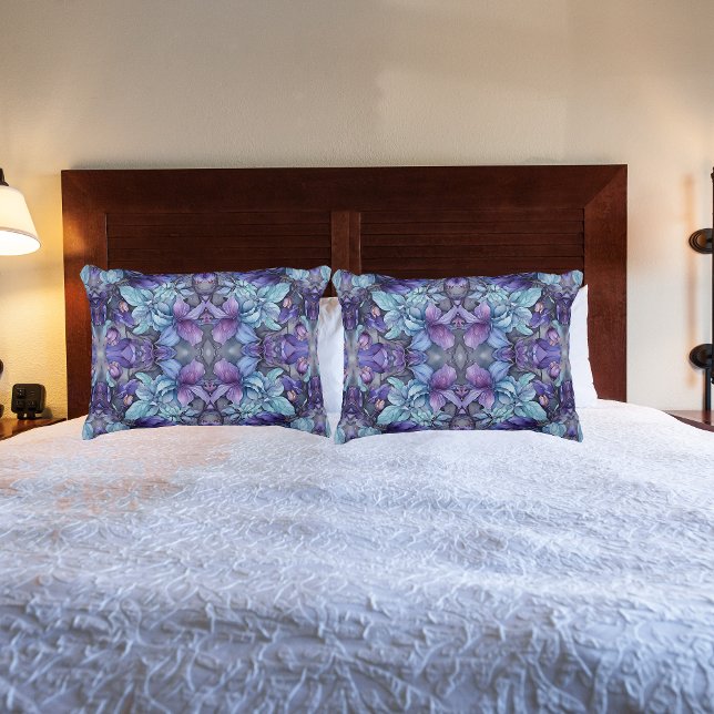 Periwinkle Garden Kissenbezug (Von Creator hochgeladen)