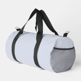 Periwinkle Gray Soft Weiß Pastellfarben Duffle Bag