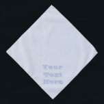 Periwinkle Gray Soft Weiß Pastellfarben Halstuch<br><div class="desc">Bandana Perfect for Your Pets bedruckt mit Periwinkle Gray Soft Pale White Pastel Solid Color Hintergrundbild und ausgewählte Produkte von TheFabricSeal Print on Demand Shop unter Zazzle.com #ZazzleMade https://www.zazzle.com/store/thefabricseal TheFabricSeal ©️ Original. Periwinkle ist eine Farbe, die nach einer gleichnamigen Blume benannt ist. Es ist eine helle und subtile indigofarbene Farbe,...</div>