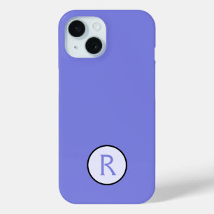 Periwinkle Initial Case-Mate iPhone Hülle