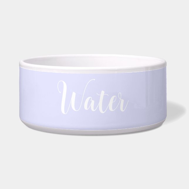 Periwinkle Lila Pet Bowl Napf (Vorderseite)