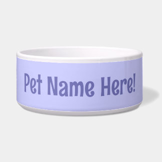 Periwinkle Lila Pet Bowl Napf