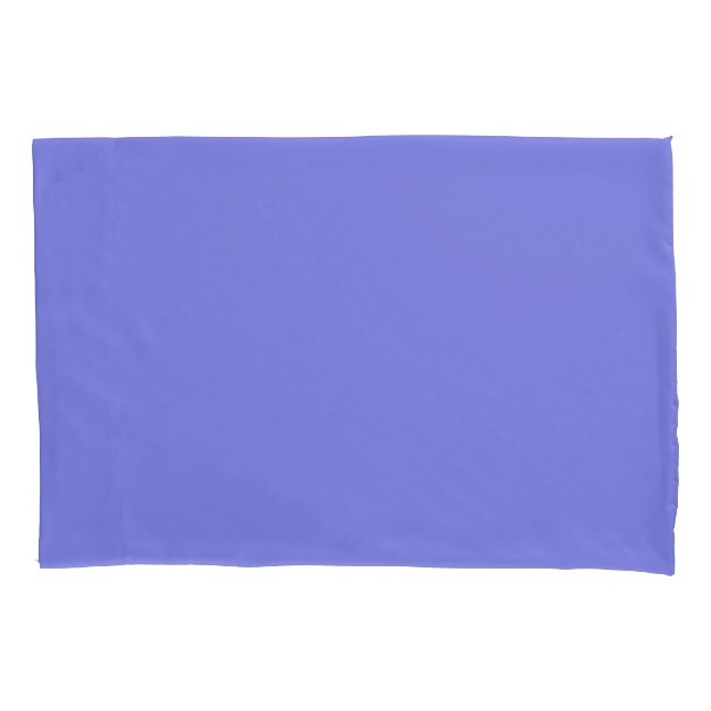 Periwinkle Lila Pillowcase Kissenbezug (Vorderseite)
