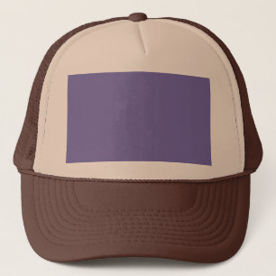 Periwinkle, Lila Sage Bush Trucker Hat Truckerkappe