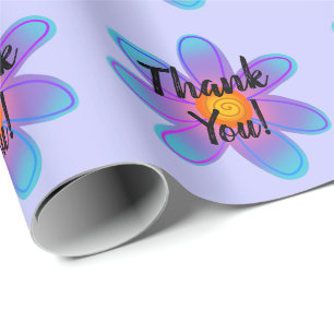 Periwinkle Lila Vielen Dank, dass Sie Papier Geschenkpapier