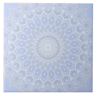 Periwinkle Mandala - Bora in Juniper Berry Fliese