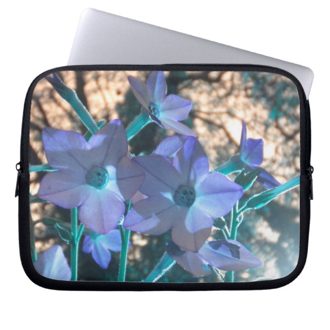 Periwinkle Nicotiana Laptap Sleeve (Vorderseite)
