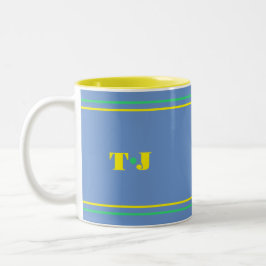 Periwinkle Personalisiert Zweifarbige Tasse